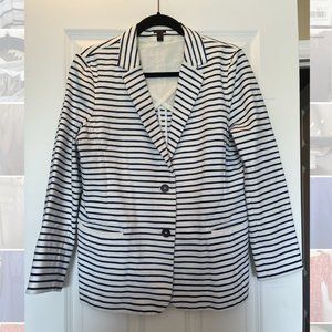 J. Crew Striped Blazer